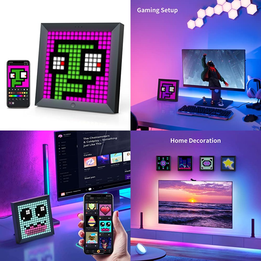 Desk Setup For Gaming - LED Pixel Display Paneel Geschikt voor