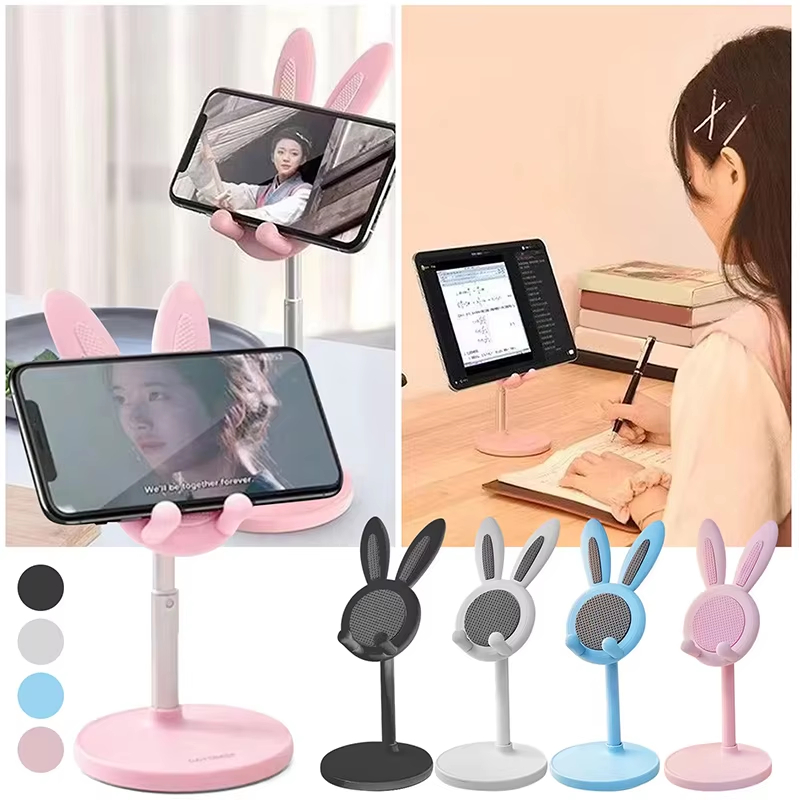 Desk Setup Ipad - Leuke Cartoon Bunny Telefoonstandaard Desktop Mobiele