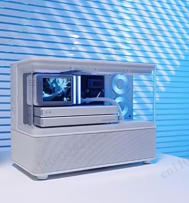 Desk Setup Inspiration - Op chassis geïnspireerde akoestische Bluetooth-luidspreker met