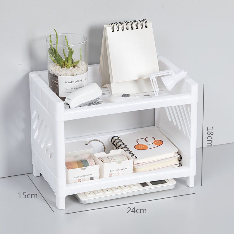 Desk Setup Home Office - Bureaublad Opbergrek Multi-Layer Briefpapier Organizer Stand