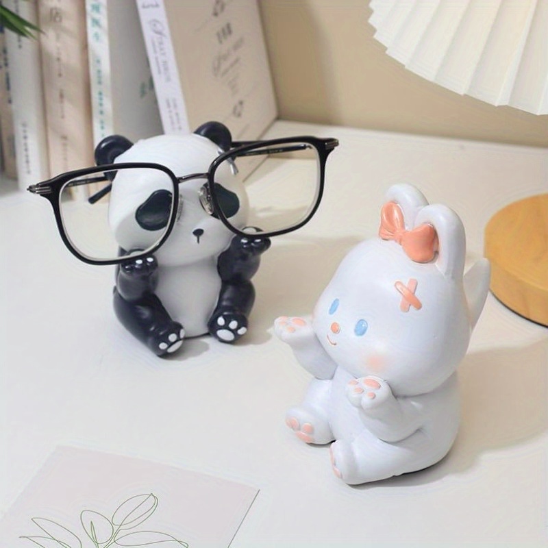 Desk Setup Home Office - 1Pc Leuke Panda Bril Displaystandaard voor