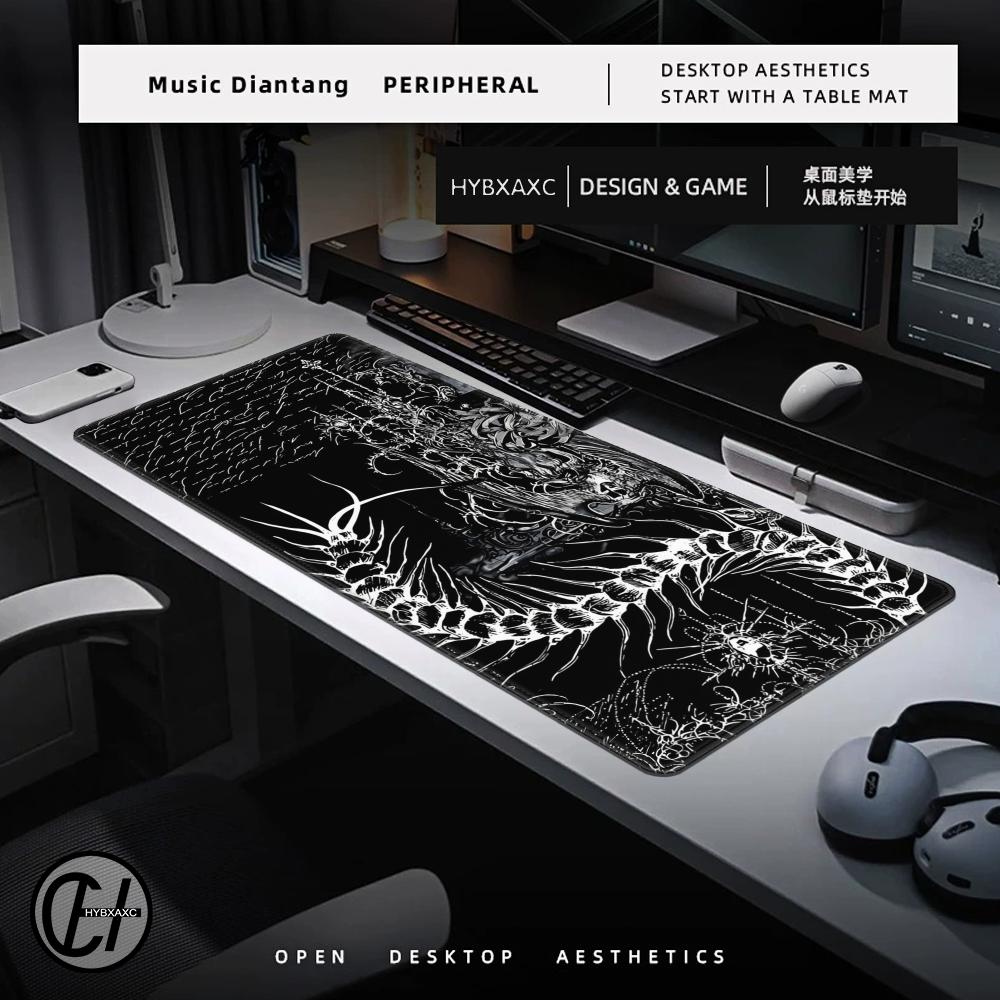 Zwart Wit Cybersigilism Bureau - Desk Setup Black recensie en prijs