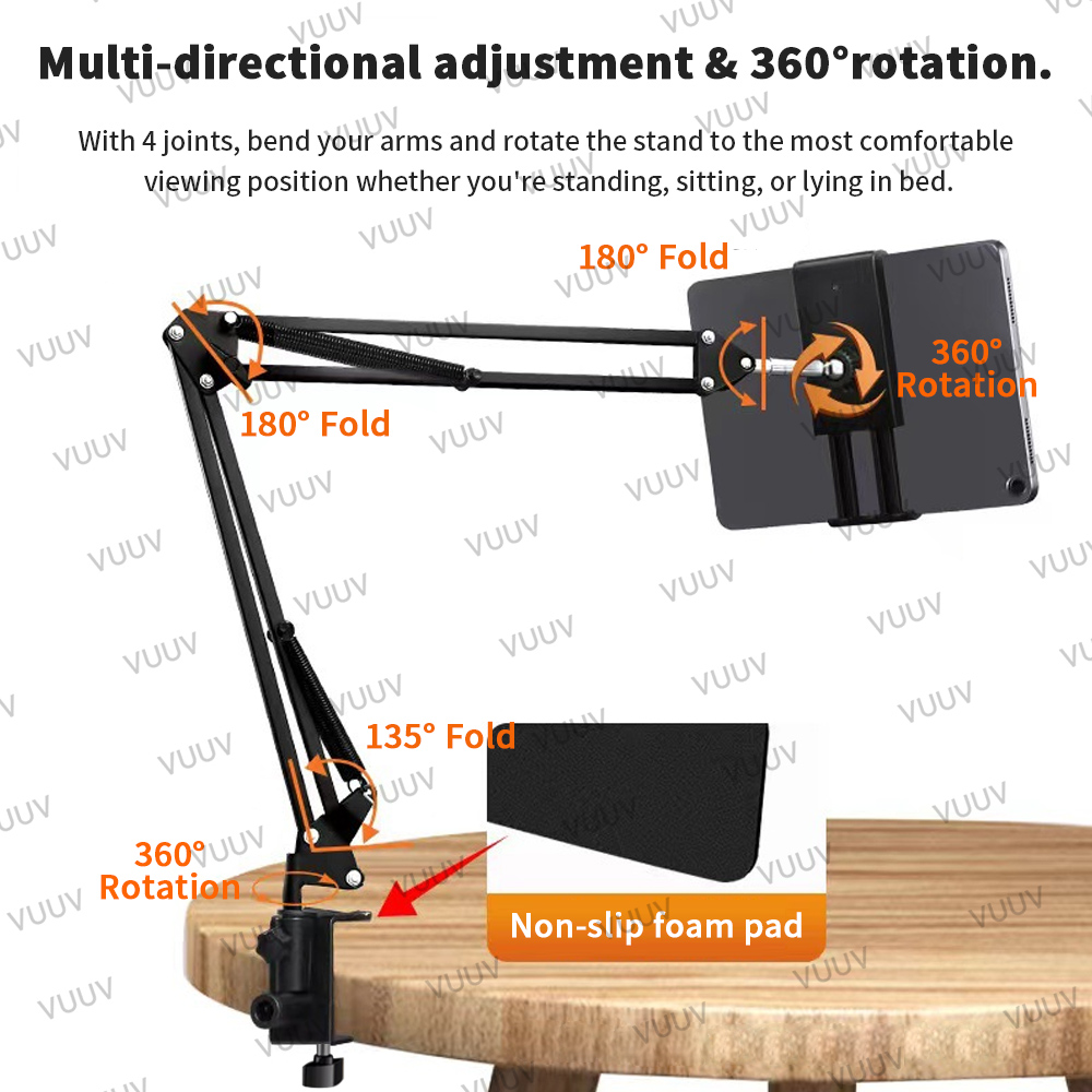 Verstelbare bed-tabletstandaar - Desk Setup Ipad recensie en prijs