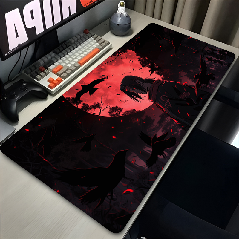 Muismat Gamer Groter XXL Uchih - Desk Setup Black recensie en prijs