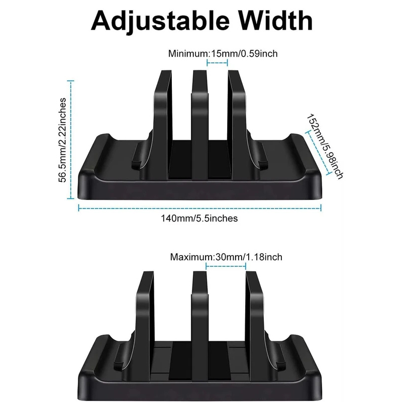 4-in-1 verticale laptopstandaa - Vertical Laptop Stand recensie en prijs