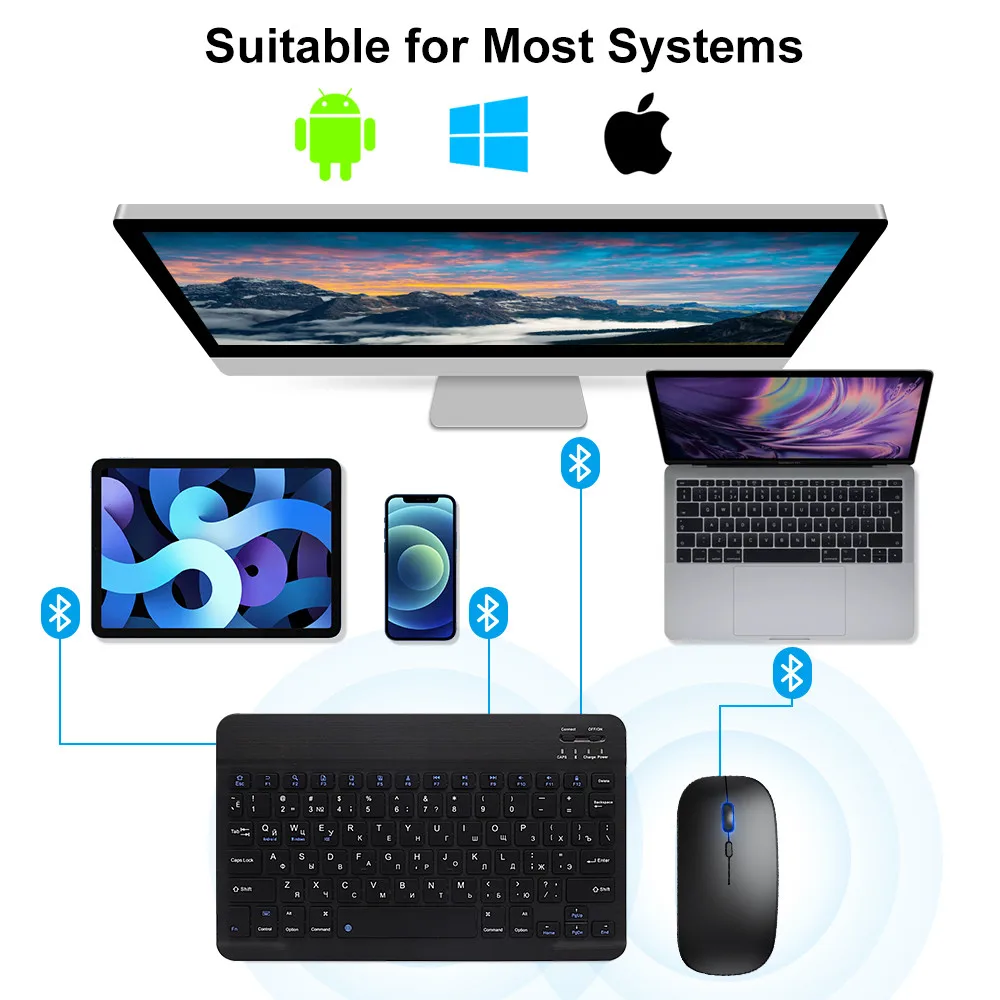 Nieuwe 2025 Bluetooth draadloz - Desk Setup Ipad recensie en prijs