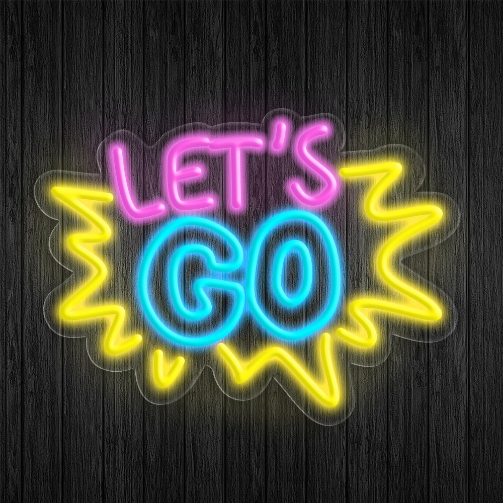 LET'S GO Multicolor LED Neon S - Desk Setup Inspiration recensie en prijs