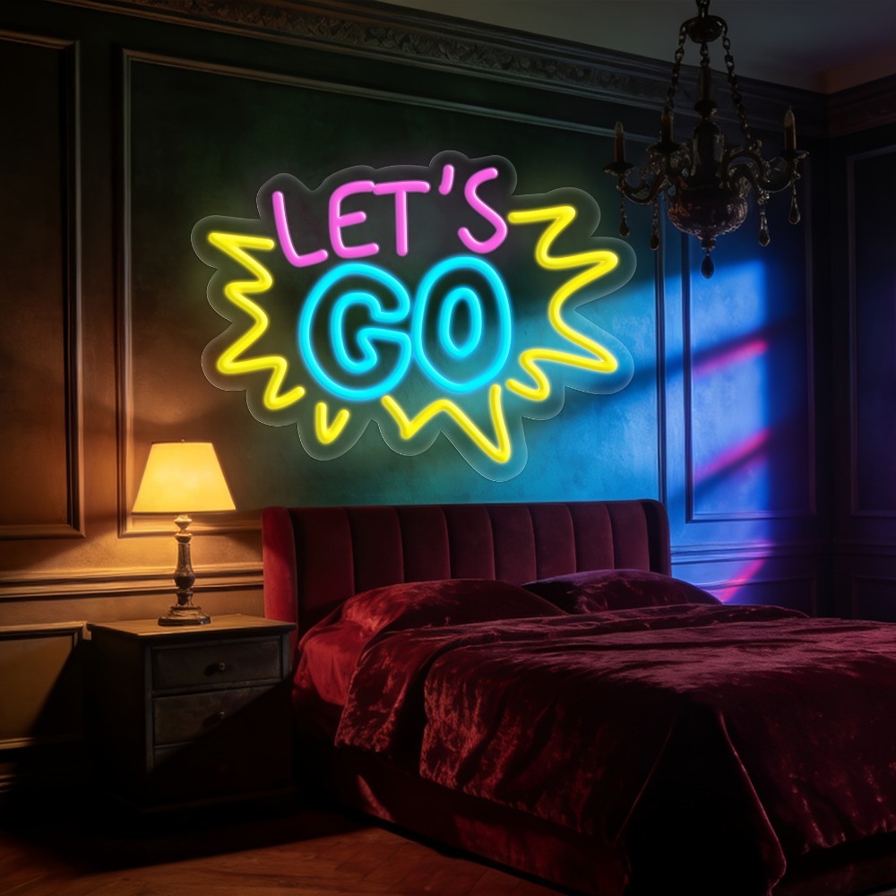 LET'S GO Multicolor LED Neon S - Desk Setup Inspiration recensie en prijs