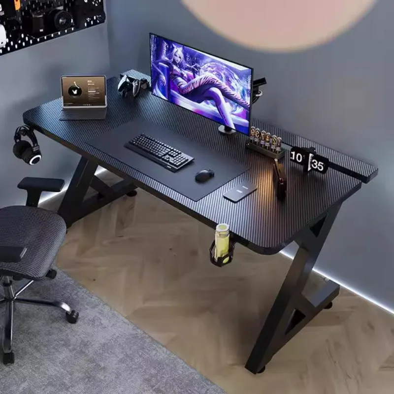 Q Minimalistische zwarte compu - Desk Setup Black recensie en prijs