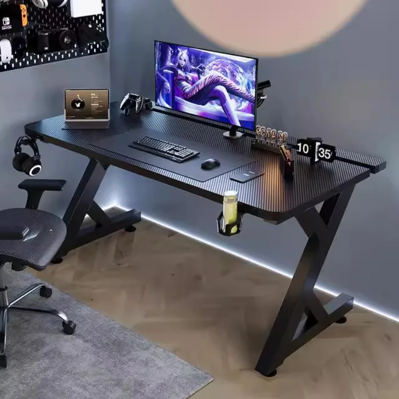 Q Minimalistische zwarte compu - Desk Setup Black recensie en prijs