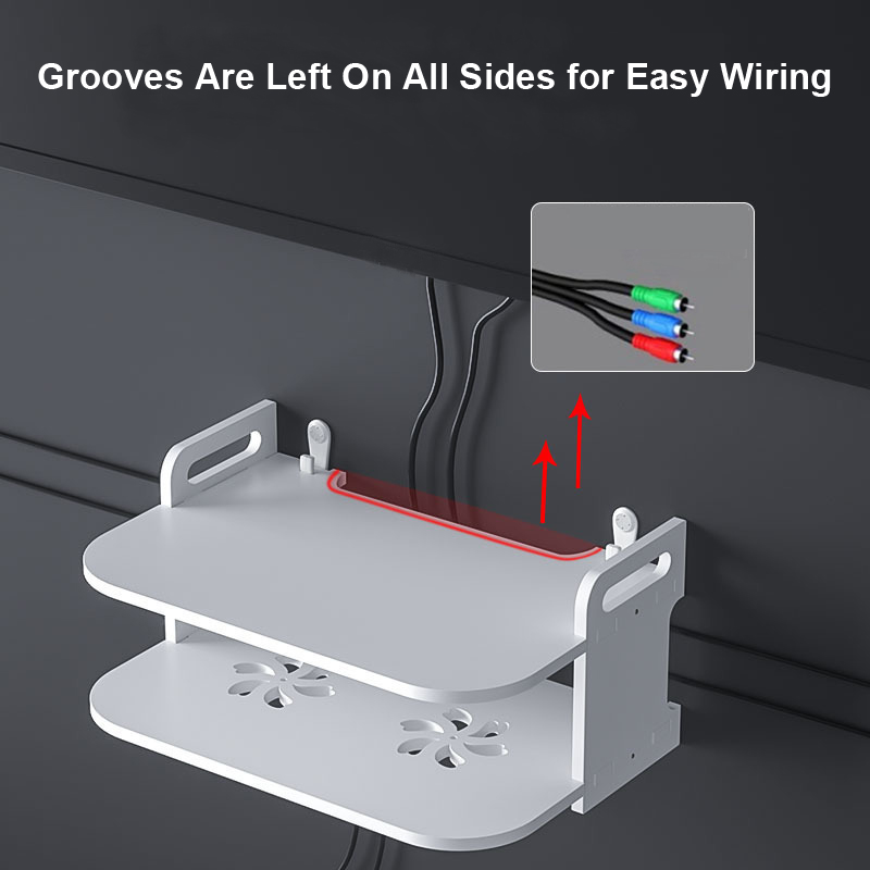 Wandmontage Router Kabel Organ - Desk Setup Tv recensie en prijs