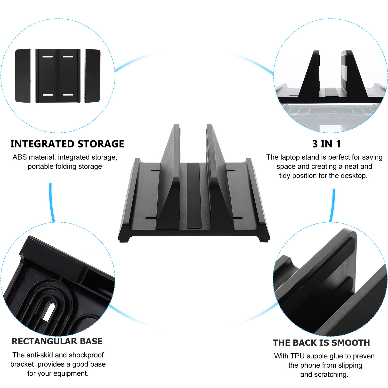 1 Stuks Mobiele Verticale Lapt - Vertical Laptop Stand recensie en prijs
