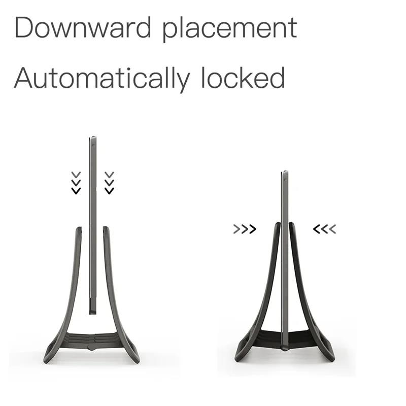 Universele verticale laptopsta - Vertical Laptop Stand recensie en prijs