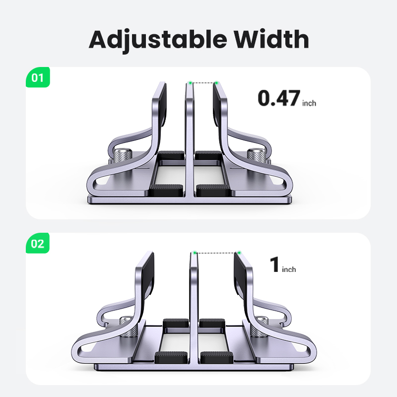 Ugreen Verticale Laptop Standh - Vertical Laptop Stand recensie en prijs