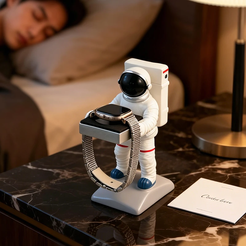 Creatieve astronaut-hars horlo - Desk Setup Home Office recensie en prijs