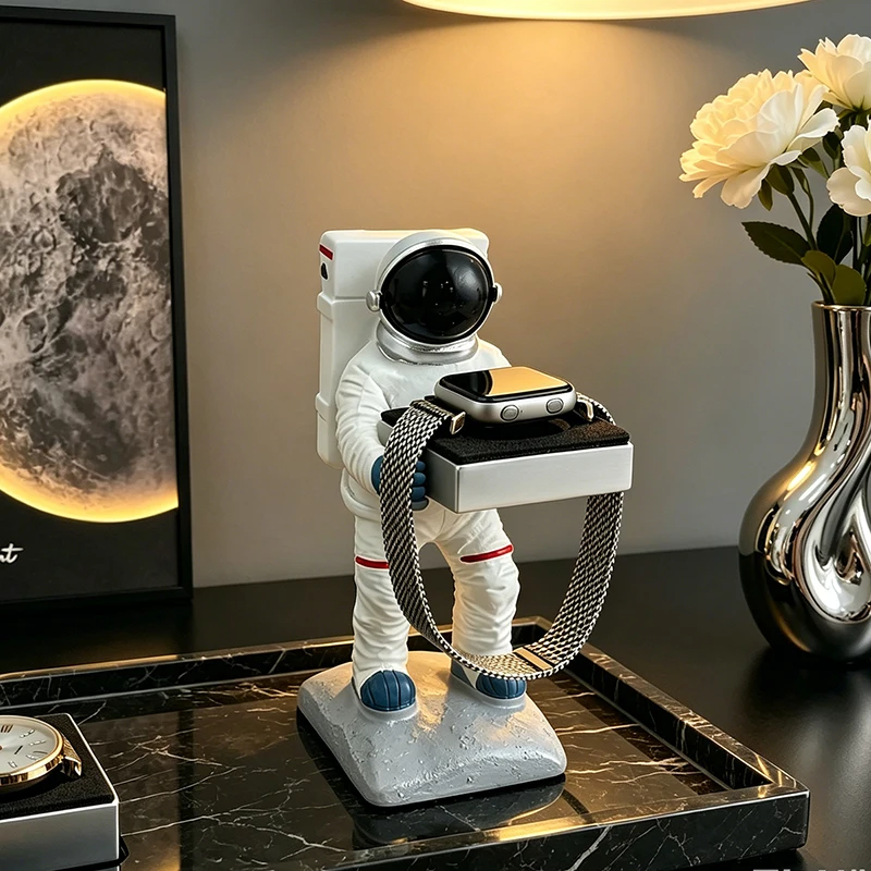 Creatieve astronaut-hars horlo - Desk Setup Home Office recensie en prijs