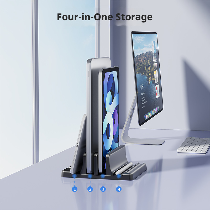 Universele 3/2 slots bureaulap - Desk Setup Mac recensie en prijs