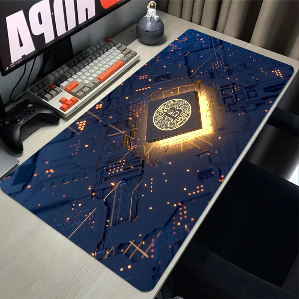 Bitcoin Muismat Gamen Grote Mu - Desk Setup Black recensie en prijs