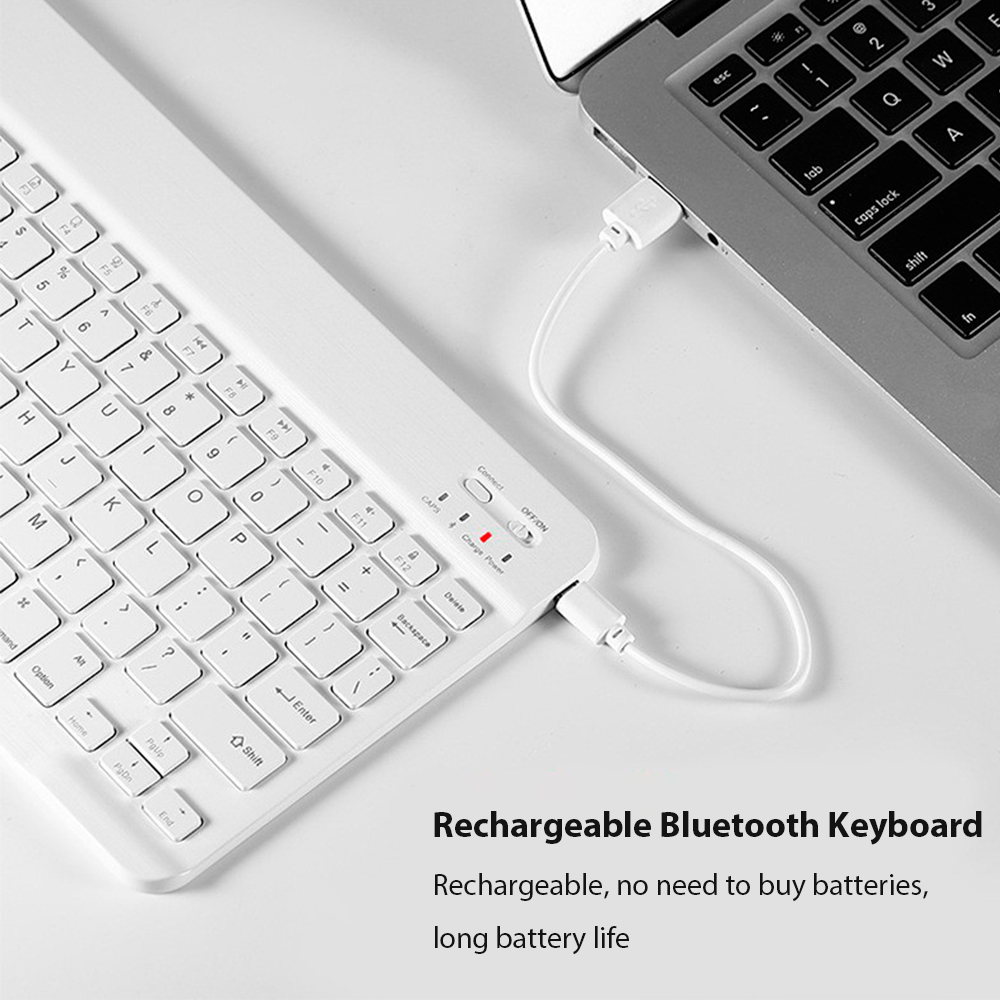 Bluetooth Draadloos Toetsenbor - Desk Setup Ipad recensie en prijs