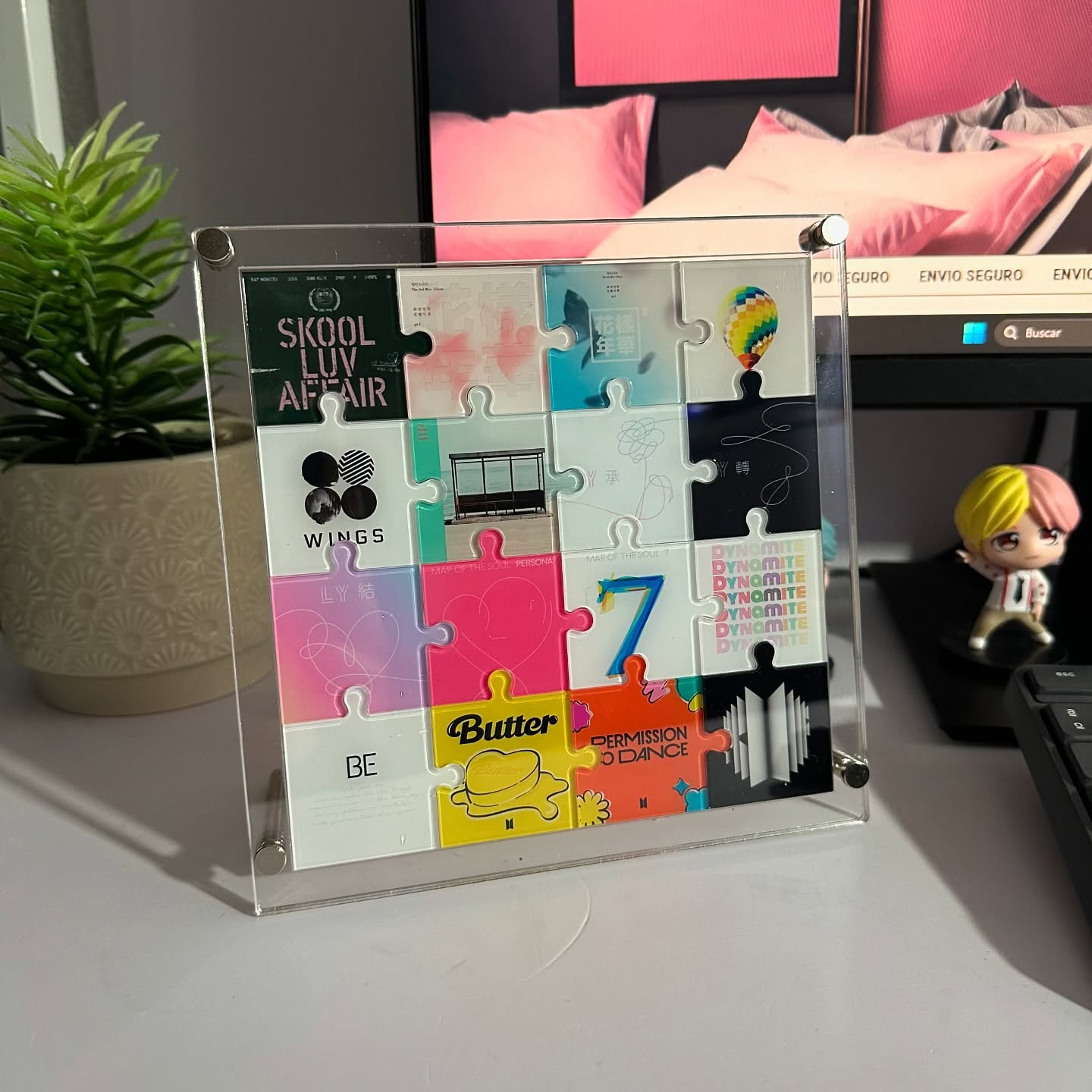 Aangepaste acryl puzzel displa - Desk Setup Home Office recensie en prijs