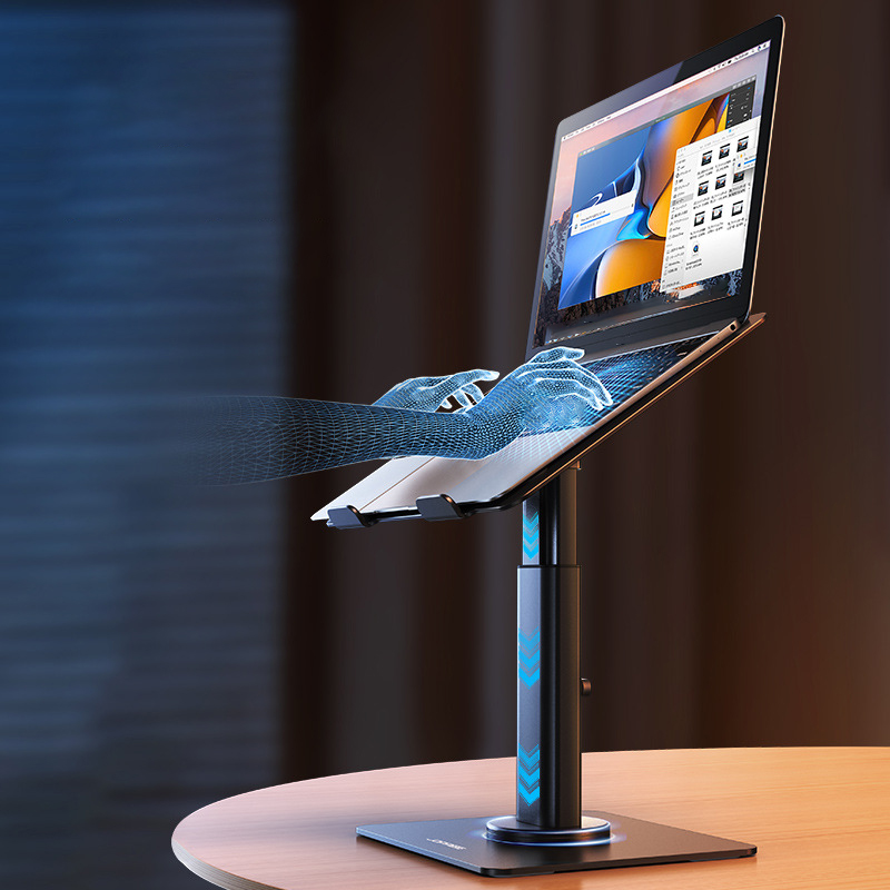 Laptopstandaard 360 graden dra - Vertical Laptop Stand recensie en prijs