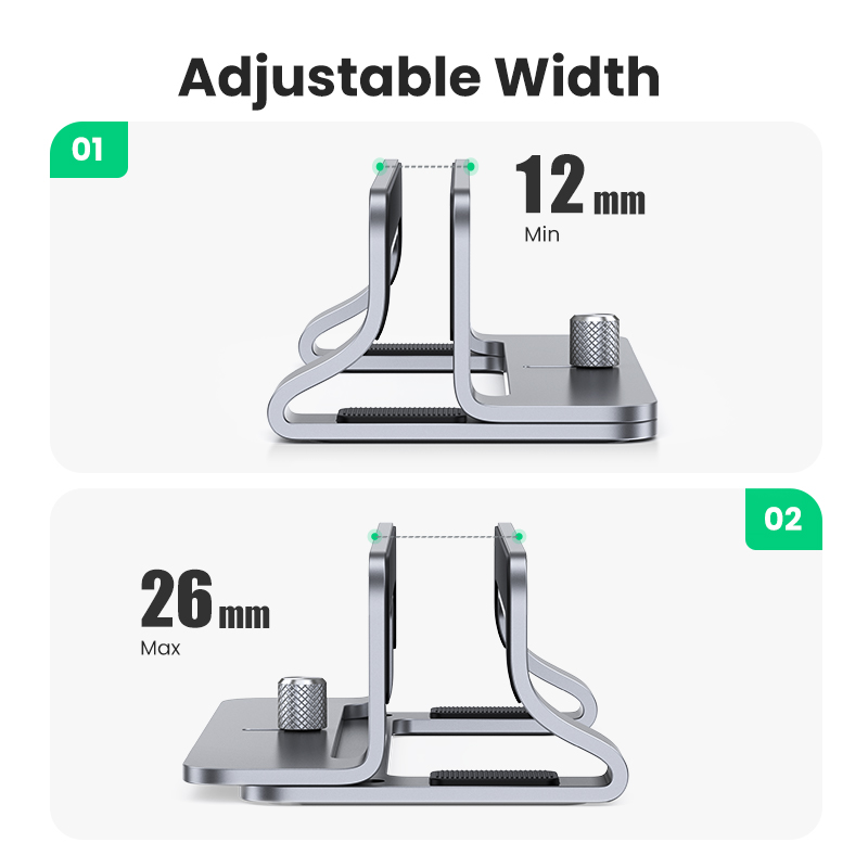 Ugreen Verticale Laptop Stand  - Vertical Laptop Stand recensie en prijs
