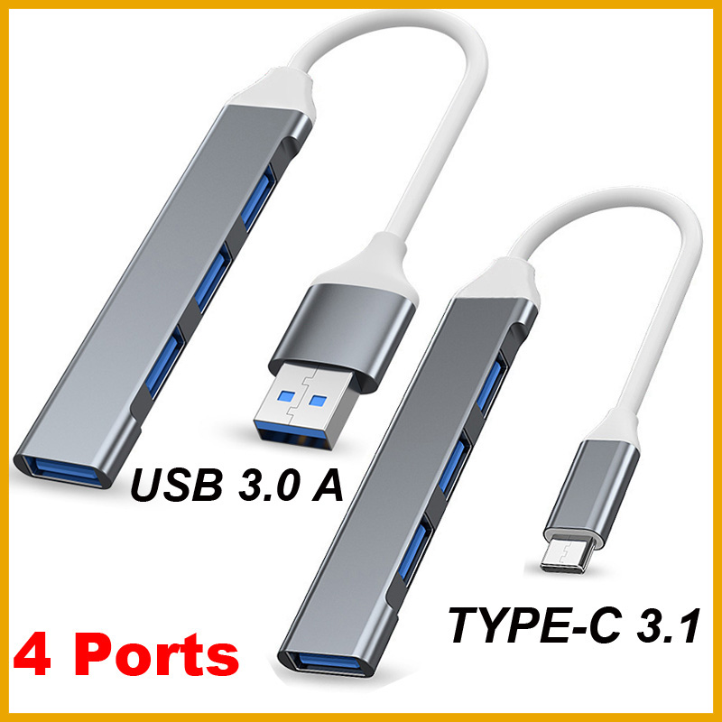 USB 3.0 TYPE-C 3.1 4-poorts US - Desk Setup Usb Hub recensie en prijs