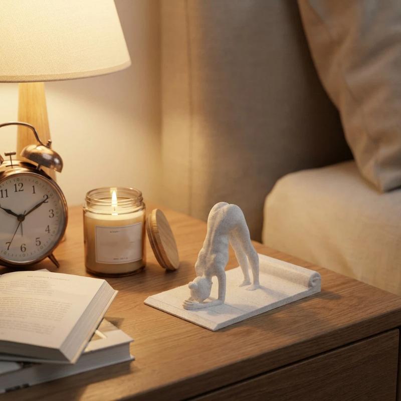 3D-geprinte Yoga Girl-telefoon - Desk Setup Home Office recensie en prijs