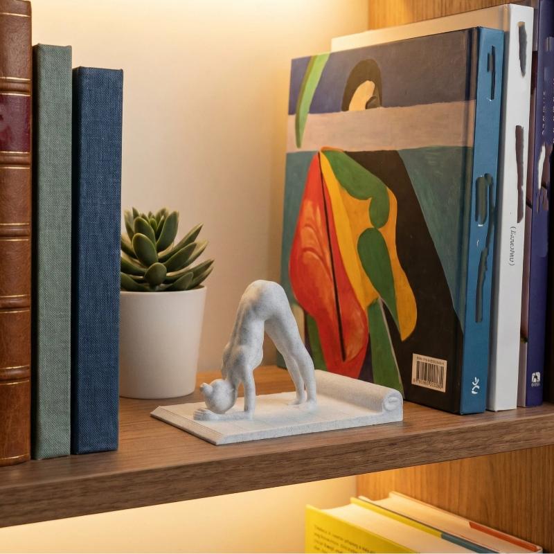 3D-geprinte Yoga Girl-telefoon - Desk Setup Home Office recensie en prijs