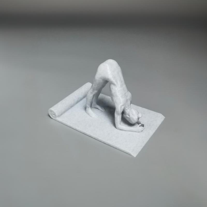 3D-geprinte Yoga Girl-telefoon - Desk Setup Home Office recensie en prijs