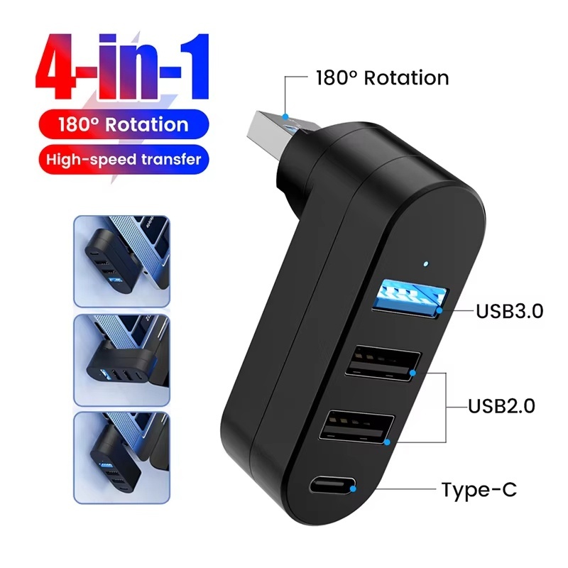 USB Hub 3.0 Mini Splitter Box  - Desk Setup Usb Hub recensie en prijs