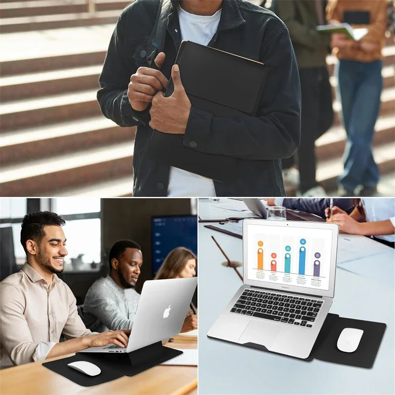 Verstelbare Stand Lederen Lapt - Desk Setup Mac recensie en prijs